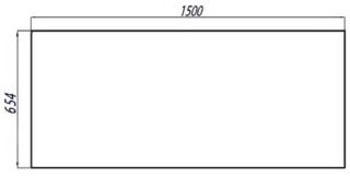 Зеркало Акватон Отель 150см 1A107502OT010